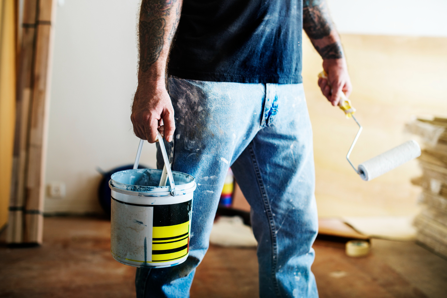 Local painting contractors painting homes in Little Rock Arkansas